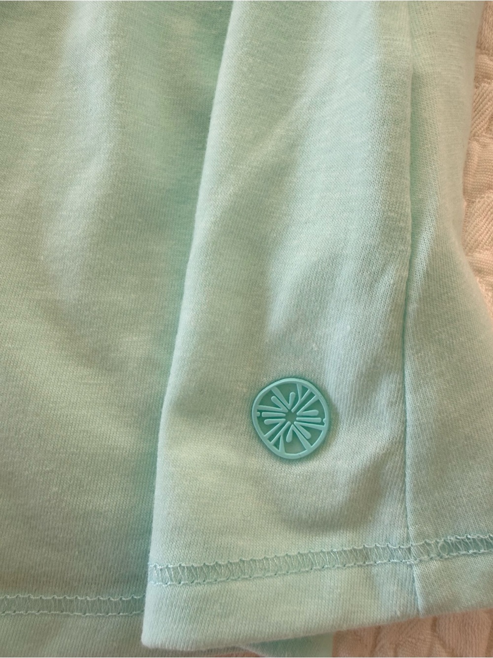 S- Lilly Pulitzer Seafoam Racerback Tank and M- Ocean Trail Shorts - Picture 11 of 12